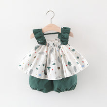 Load image into Gallery viewer, Outfits Set Striped Printed Cute Clothing Sets

