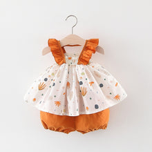 Load image into Gallery viewer, Outfits Set Striped Printed Cute Clothing Sets
