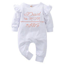 Load image into Gallery viewer, Fashion Pink Rabbit Print Baby Girl Romper
