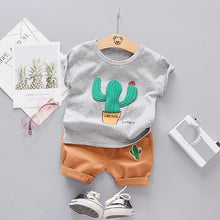 Load image into Gallery viewer, Giraffe Shirt Clothing Set for Boys

