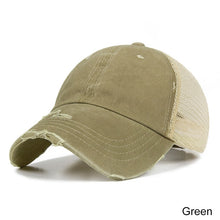 Load image into Gallery viewer, Girls Mesh Ponytail Fashion Caps
