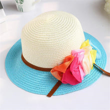 Load image into Gallery viewer, Fashion Summer Girl Woven Straw Hat
