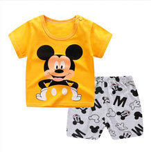 Load image into Gallery viewer, Short Sleeve Micky Mouse Set
