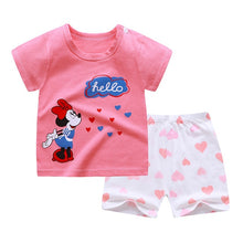 Load image into Gallery viewer, Short Sleeve Micky Mouse Set
