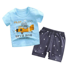 Load image into Gallery viewer, Short Sleeve Micky Mouse Set
