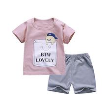 Load image into Gallery viewer, Short Sleeve Micky Mouse Set
