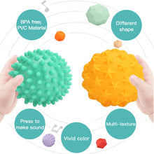 Load image into Gallery viewer, Baby Rubber Textured Music Hand Ball
