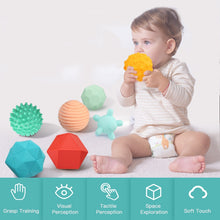 Load image into Gallery viewer, Baby Rubber Textured Music Hand Ball
