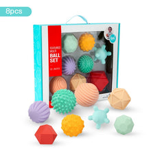 Load image into Gallery viewer, Baby Rubber Textured Music Hand Ball
