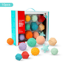 Load image into Gallery viewer, Baby Rubber Textured Music Hand Ball
