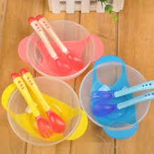Load image into Gallery viewer, Children's Tableware Bowl Spoon Fork
