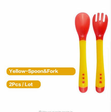 Load image into Gallery viewer, Children's Tableware Bowl Spoon Fork

