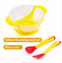 Load image into Gallery viewer, Children's Tableware Bowl Spoon Fork
